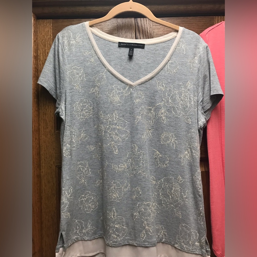 WHBM Sparkle Tee Size Small